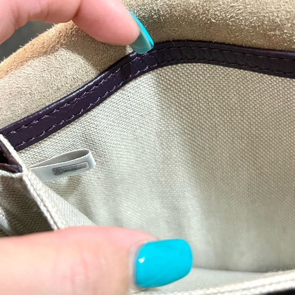 ❌SOLD❌ Jimmy Choo Lexie Amethyst Leather Bag Brandnew - Picture 8 of 9